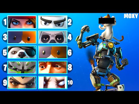 Adivina La Skin De Fortnite Por Sus Ojos - Fortnite Challenge By Moxy