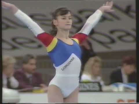 Christina Bontas (ROM) - DTB Cup 1991 - All Around- Floor Exercise