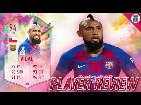94 SUMMER HEAT VIDAL PLAYER REVIEW! SBC PLAYER - FIFA 20 ULTIMATE TEAM
