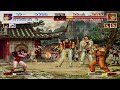 The King Of Fighters 94 Athena Chin Sie Vs Ryo Robert Takuma