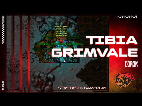 TIBIA - Knight Hunting Grimvale - Edron - Level 120+