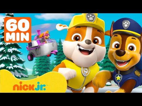 Capa de Patrulha Canina | Resgates Árticos com Rubble & Patrulha Canina! Chase, Everest & Zuma | Nick Jr.