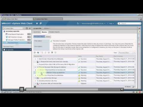 VMworld 2014: BCO1916 Site Recovery Manager and Stretched Storage Tech Preview