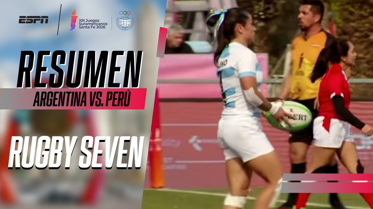 LAS YAGUARETÉS VENCIERON SIN PROBLEMAS A PERÚ EN LOS SURAMERICANOS | Argentina 46-0 Perú | RESUMEN