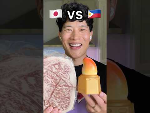 Mango Ice Cream 🇵🇭 vs A5 Wagyu 🇯🇵