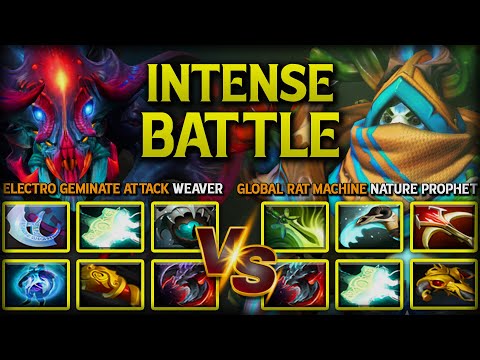 INTENSE HARD-CARRY BATTLE | ELECTRO GEMINATE ATTACK WEAVER VS. GLOBAL RAT MACHINE NATURE PROPHET