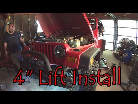 Jeep TJ 4 Inch Lift
