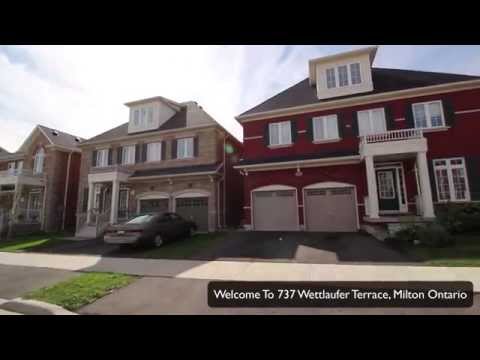 737 Wettlafuer Terrace, Milton ON Video Home Tour