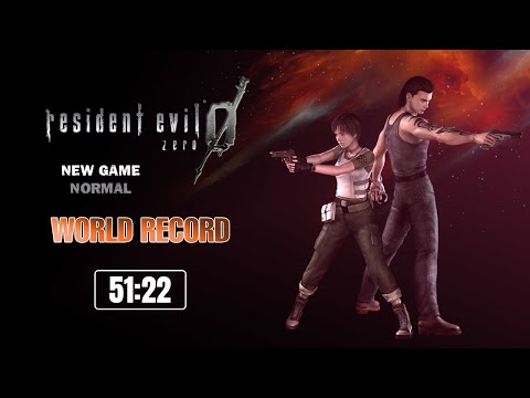 (World Record) Resident Evil Zero New Game Normal Speedrun 51:22