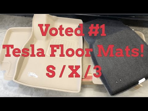 The BEST Tesla Floor Mats [3D MAXpider]