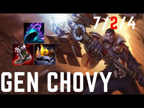 GEN Chovy Jayce vs Tristana MID Patch 14 2 Korea Grandmaster