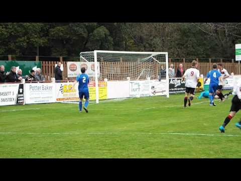 GOAL! 2 1 & Tavistock's Brook clips a fine goal v Exmouth