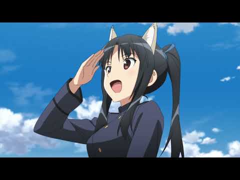 Strike Witches: Road to Berlin (Dub) - Yoshika falls in the water