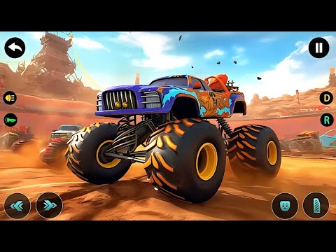 Real Monster Truck Derby Stunt 3D Extreme Crash Demolition Car Racing Android Gameplay
