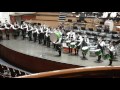 Cape Town Highlanders Drums and Pipes, Cape Town City Hall performanc