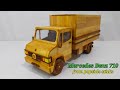 How To Make Truck From Popsicle Sticks Mercedes Benz Truck