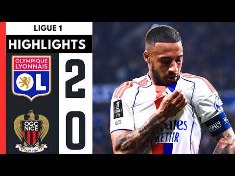 Olympique Lyon Vs OGC Nice 2-0 – Goals & Highlight | Ligue 1 2025 – Tolisso & Nartey Goals - OL Nice