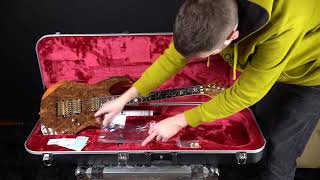 Video thumbnail for Ibanez j.Custom RG8520LTD-NT Natural Special Ikebe Limited Ed by Montanaro Pablo