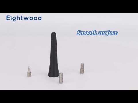 Eightwood Autoantenne Auto Antenne FM DAB Antenne Dachantenne Auto 6,5cm Mini Autoradio Antenne kurz