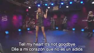 Ashley Tisdale - Tell Me Lies (Live AOL Sessions)+Lirycs (Ingles+Español)+HD