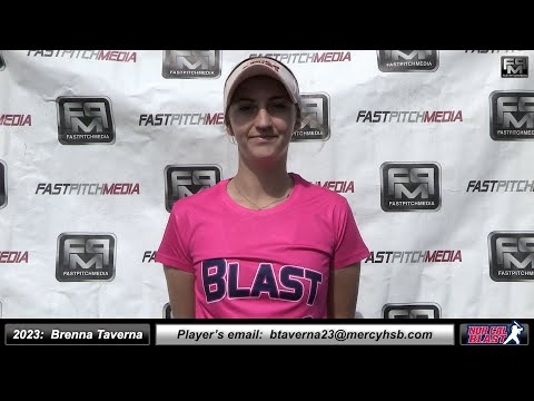 2023 Brenna Taverna Catcher Softball Player Skills Video - Norcal Blast