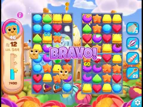 Cookie Jam Blast Level 544 - NO BOOSTERS 🍪 | SKILLGAMING ✔️