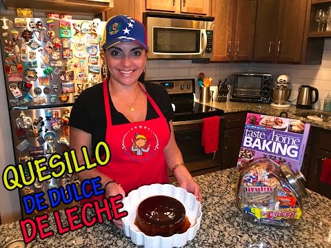 Quesillo de dulce de leche