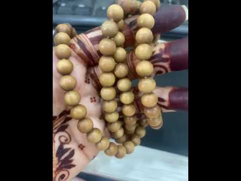 Mysore Sandalwood Beads