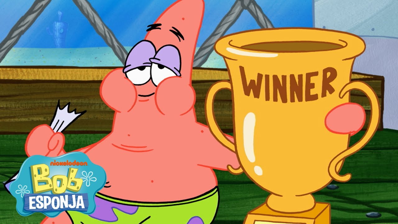 Bob Esponja | Patrick Sendo uma Fera em Competições por 13 Minutos | Bob Esponja em Português