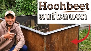 Warum Sie Ihr Edelrost Hochbeet im Herbst, und nicht im Frühjahr aufbauen sollte
