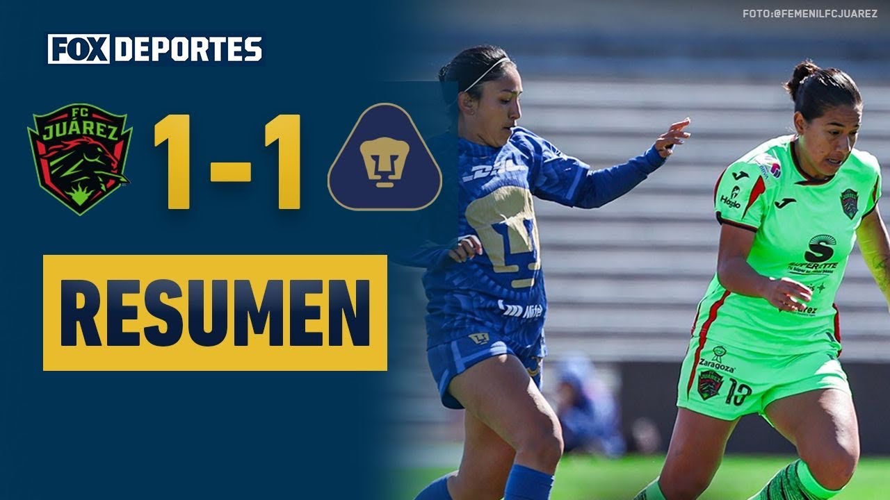😳🫢 ¡TODO IGUALADO! | FC Juárez 1-1 Pumas UNAM | Clausura 2026 | Liga MX Femenil | HIGHLIGHTS