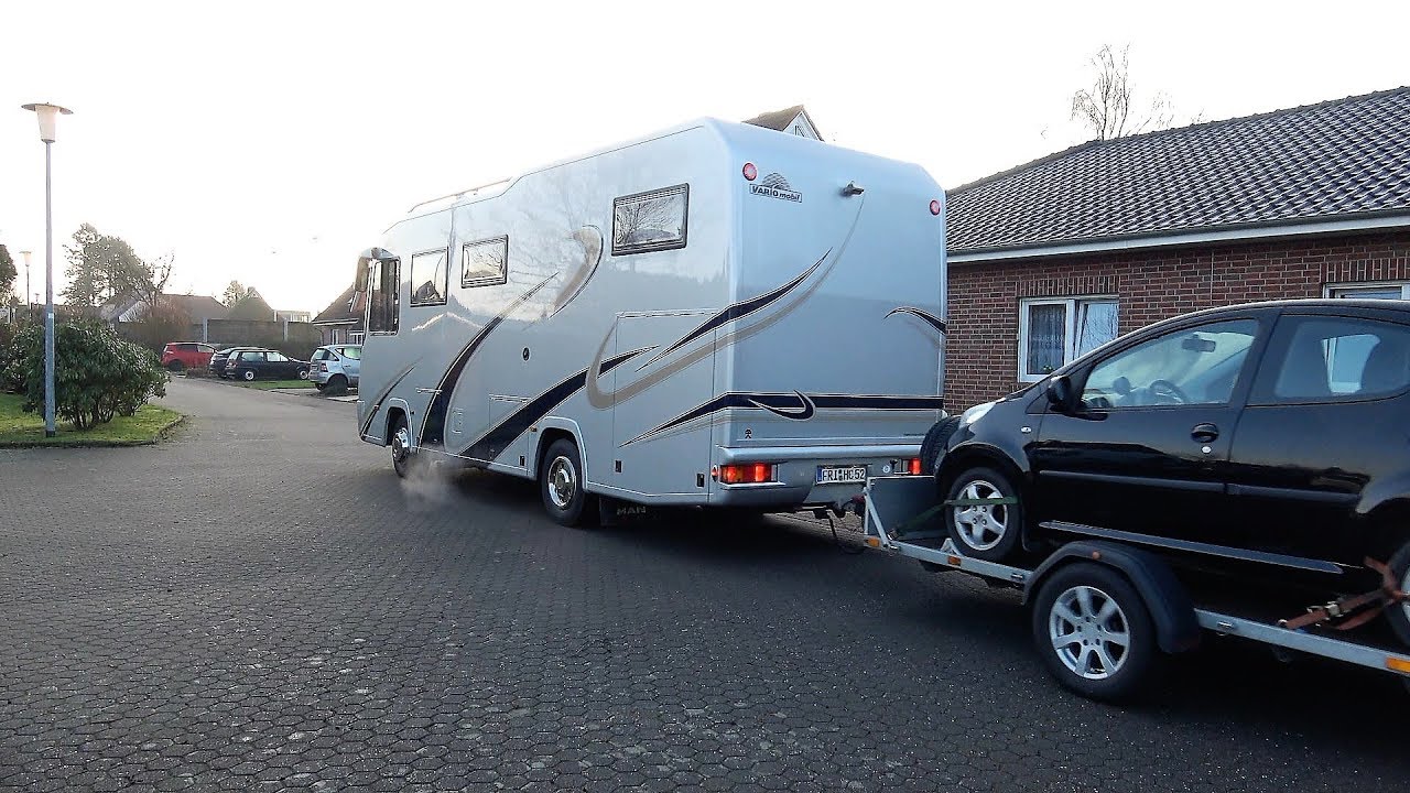 Anhänger für's Wohnmobil  PKW Transporter