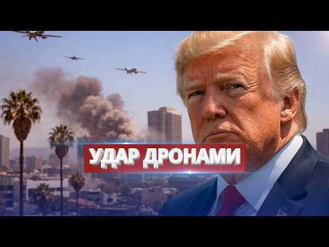 Атака дронами по США / Удар по небоскрёбам