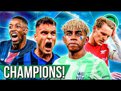 ♫ EU TE AMO CHAMPIONS!!! INTER 4x3 BARÇA, HISTÓRICO! PSG NA FINAL! | Paródia Bad Romance - Lady Gaga