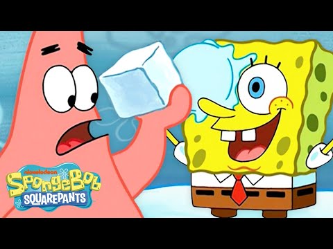 SpongeBob and Patrick Get In A SNOWBALL Fight 💥 | Full Scene | @SpongeBobOfficial