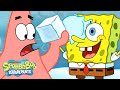 SpongeBob And Patrick Get In A SNOWBALL Fight Full Scene SpongeBobOfficial