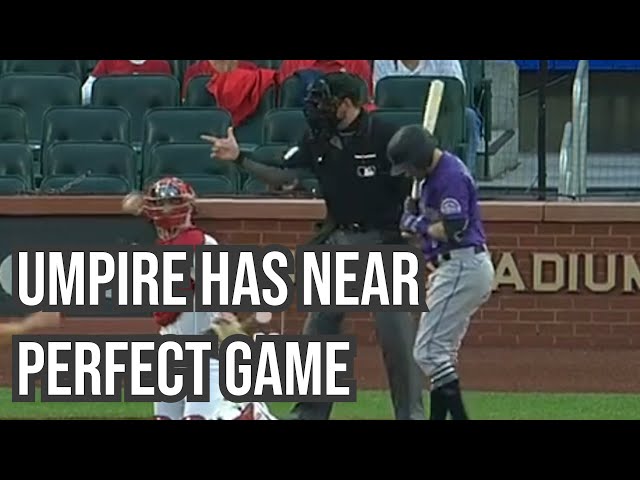 Umpire has near perfect game behind the plate, a breakdown
