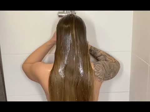 From dry hair to wet hair