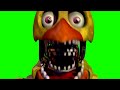 FNaF 2 WITHERED CHICA S JUMPSCARE GREEN SCREEN
