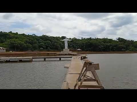 Visita ao lago municipal de Farol, Paraná.
