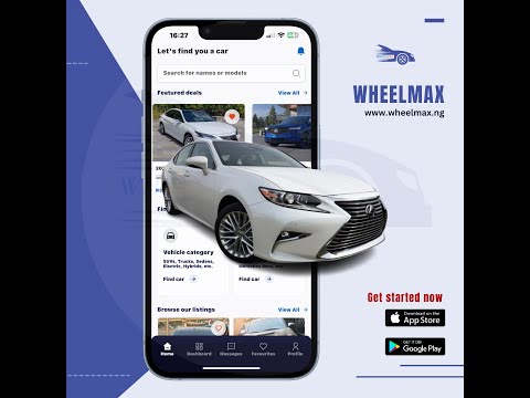 wheelmax.ng - car marketplace video thumbnail