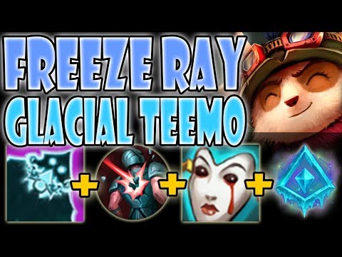 LMAO!! GLACIAL TEEMO MAKES GAREN RAGE FLASH! INSANE DAMAGE! Teemo vs Garen S9 Ranked Commentary