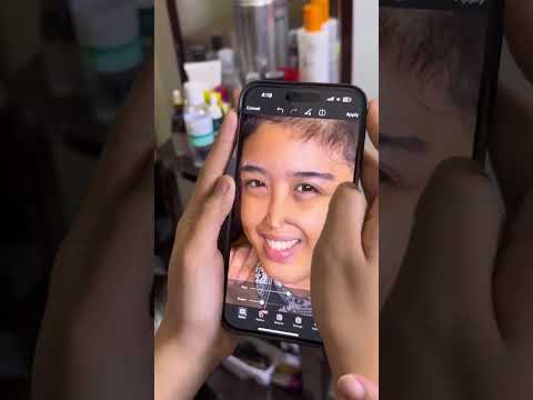 WHEN SHE EDIT HER PICTURE