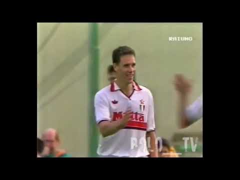 Fiorentina-Milan 3-7  1992-93  90° Minuto con doppiette di Massaro Gullit e Van Basten