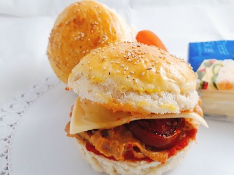 How to make BBQ chicken burger and Burger Patties || Burger Patties || BBQ burger (Part-2)