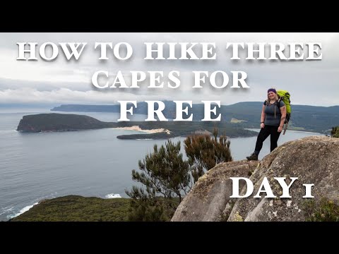Hiking Three Capes Track for FREE - Day 1 The Hidden Track to Denmans Cove