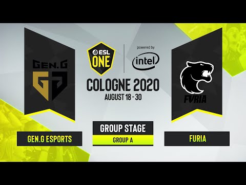 CS:GO - FURIA vs. Gen.G Esports [Inferno] Map 2 - ESL One Cologne 2020 - Group A - NA