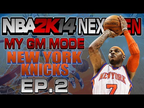 NBA 2K14 Next Gen My GM Mode Ep.2 - New York Knicks | CRAZY GAME | Chicago Bulls | Xbox One Gameplay