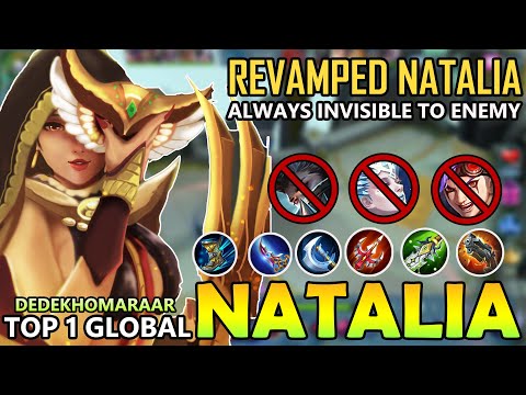 REVAMPED NATALIA BEST BUILD 2020-NATALIA TOP 1 GLOBAL 2020- MOBILE LEGENDS