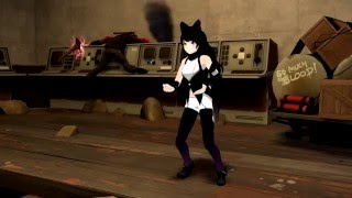 [SFM] [RWBY] Yang gives Blake a hand